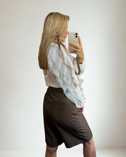 Bruine/Groene Jort Pantalon