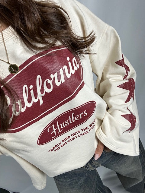 California longsleeve - Beige
