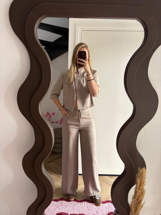 Tweedelige set Danique - Beige