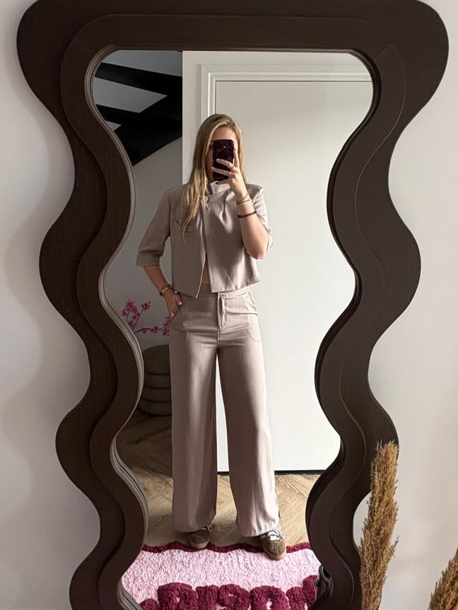 Tweedelige set Danique - Beige