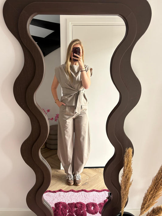 Striktop Britt - Beige