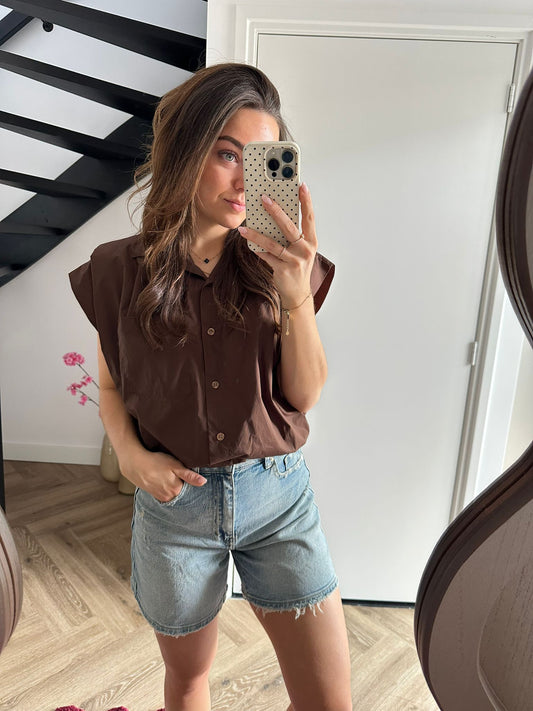 Blauwe Denim Short Jip