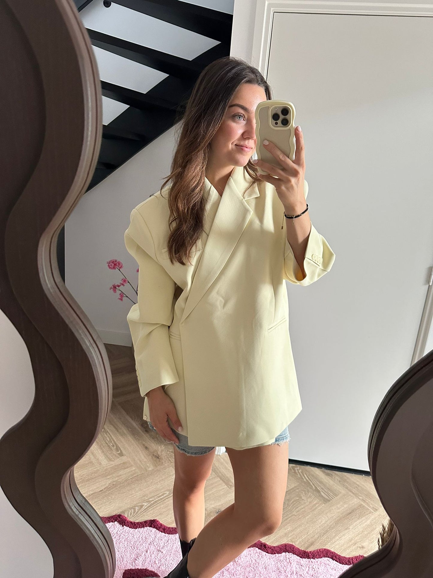 Gele Oversized Blazer Noa