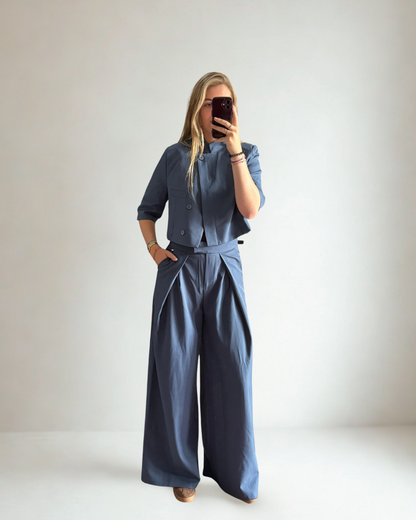 Pantalon Sophie - Blauw
