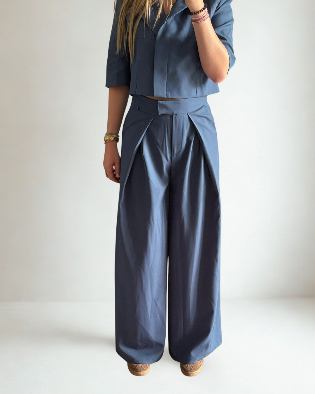 Pantalon Sophie - Blauw