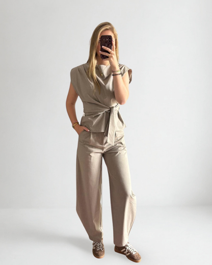 Striktop Britt - Beige
