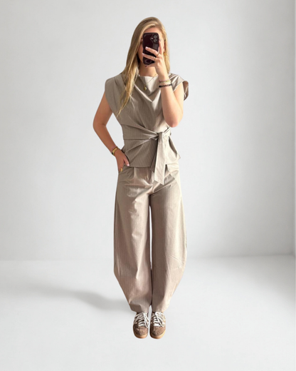 Striktop Britt - Beige