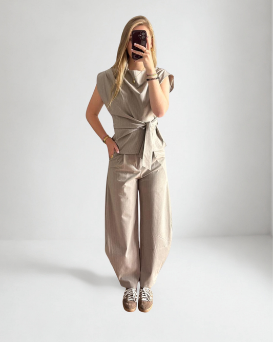 Striktop Britt - Beige