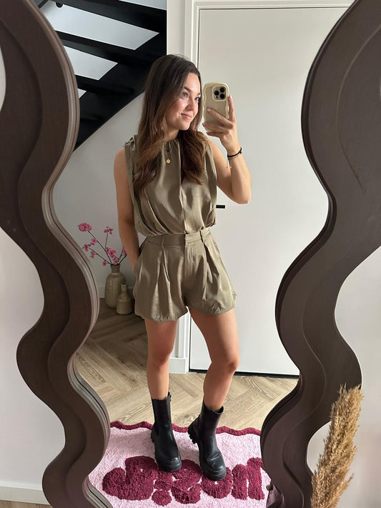 Groene Ballon Top Evi