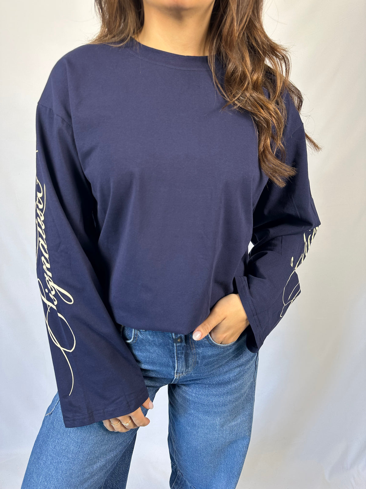 Longsleeve - Donkerblauw