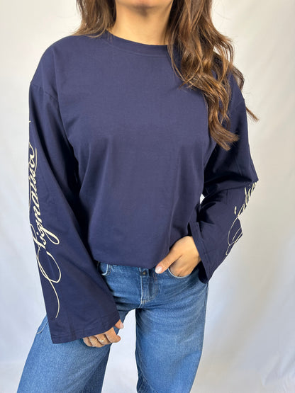 Longsleeve - Donkerblauw