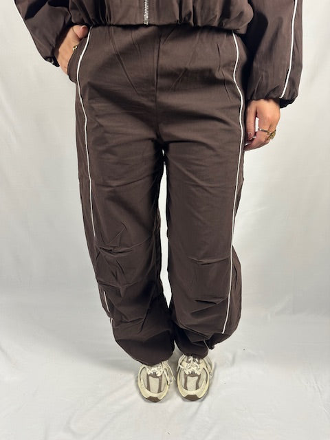Parachute broek - Bruin