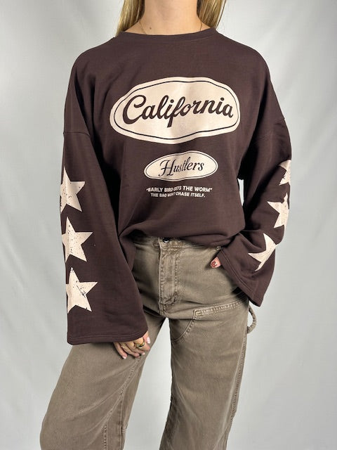 California longsleeve - Bordeaux