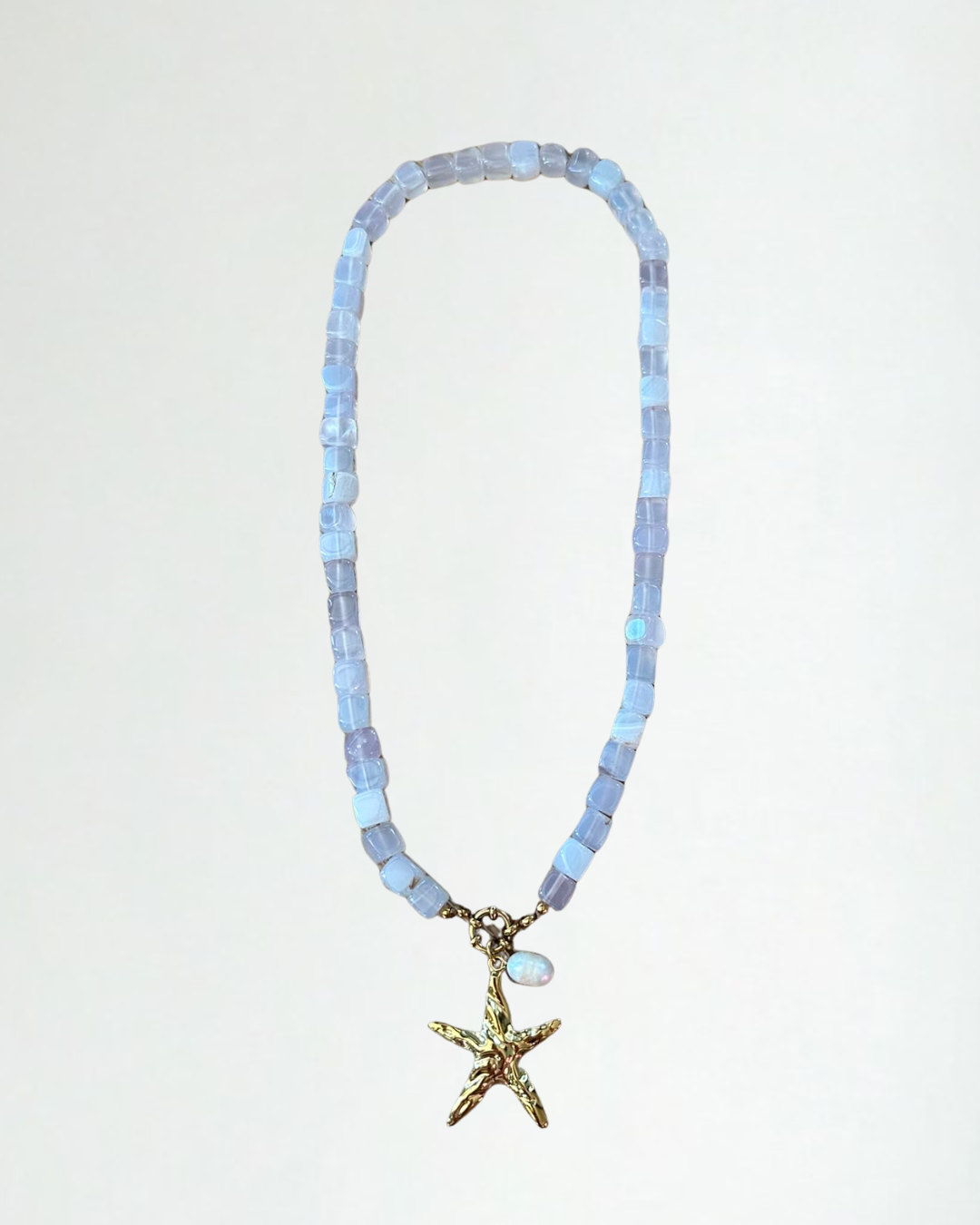 Witte Kralen Ketting