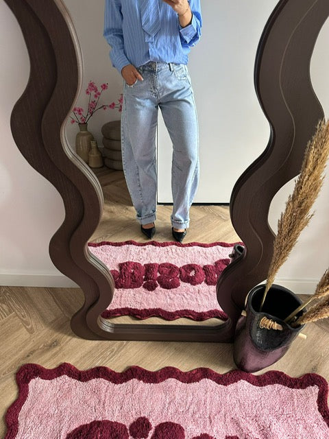 Blauwe Denim Balloon Jeans Lotte