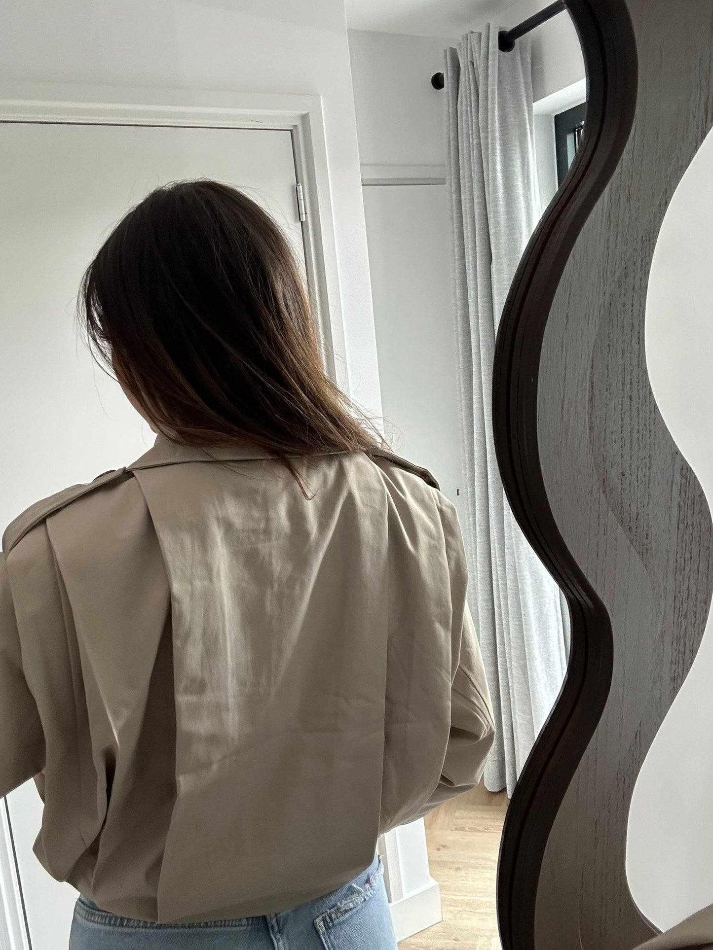Trench coat Renske - Light beige