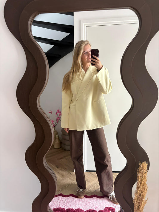 Gele Oversized Blazer Noa