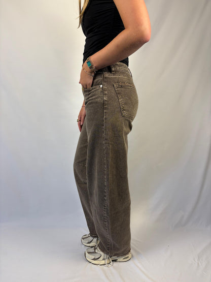 Queen hearts jeans - choco